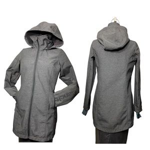 BENCH Grey LightCoat Hoodie Size M